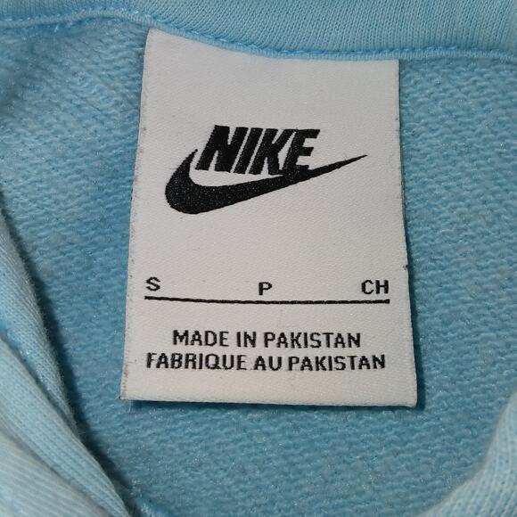 NIKE Women's Comfy Sky Blue Pullover Hoodie - Size: Small - Great Looking! - Picture 7 of 7